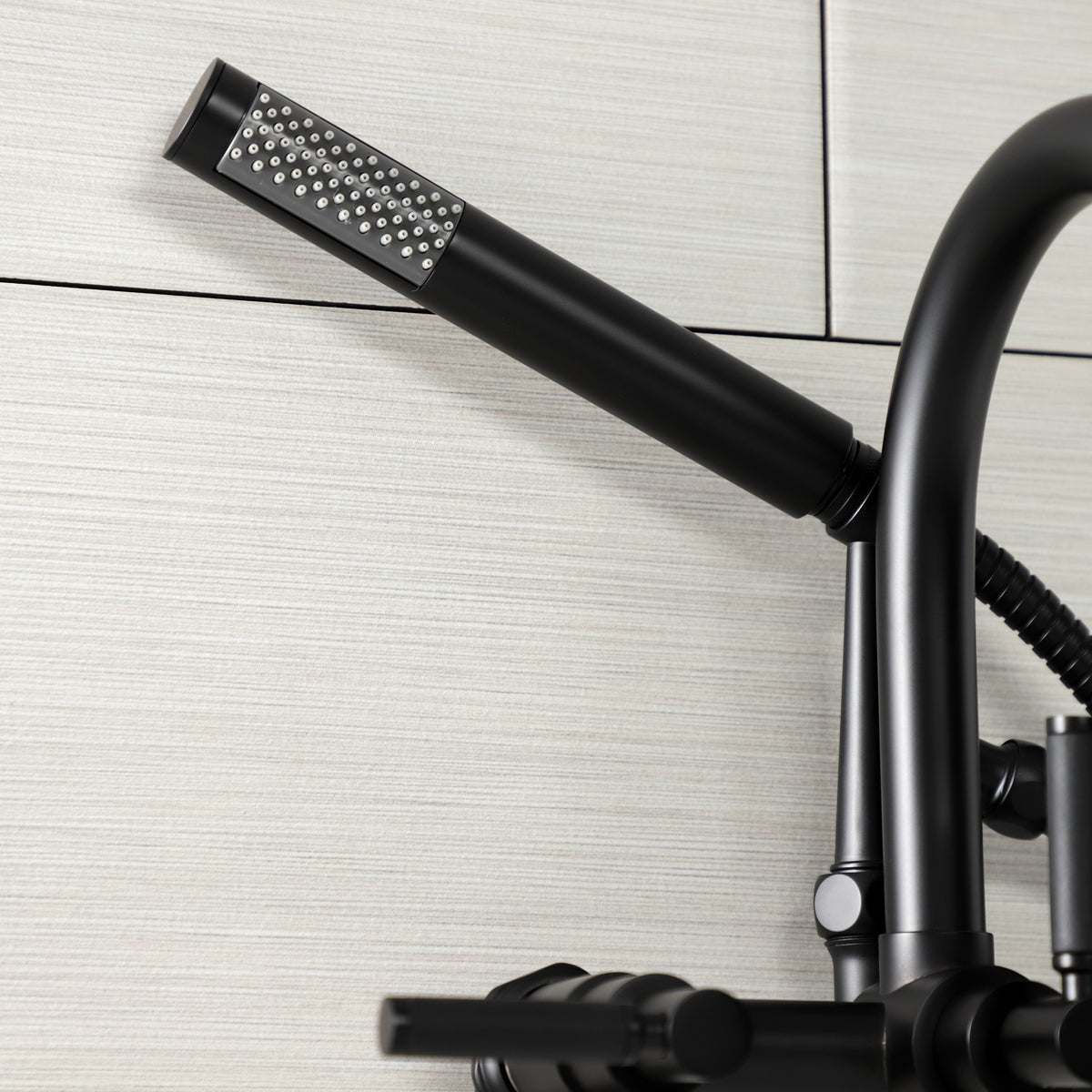 Vintage AE8150DKL Kaiser 7-Inch Adjustable Wall Mount Clawfoot Tub Faucet