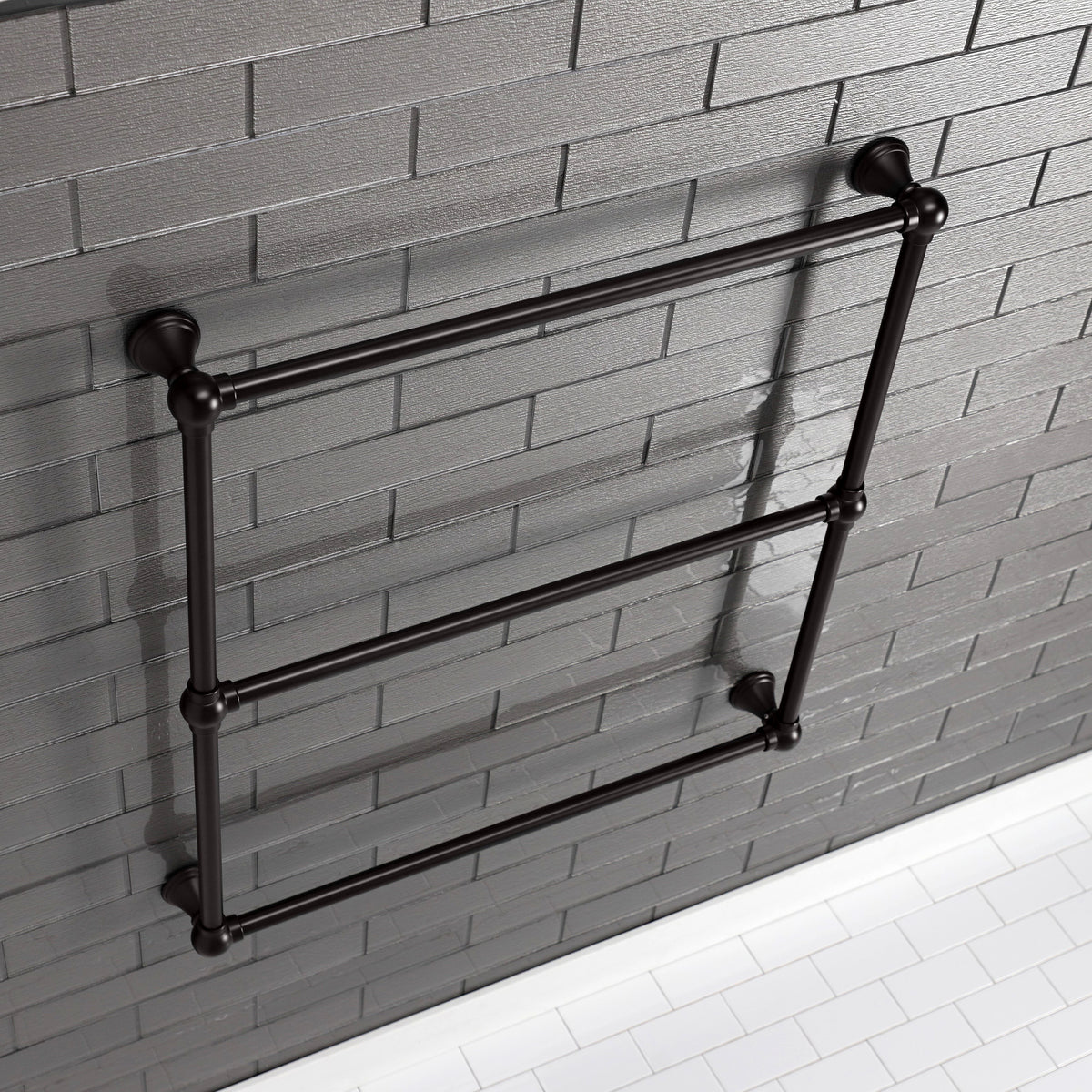 Kingston Brass Maximilien 30-Inch Wall Mount Towel Rack