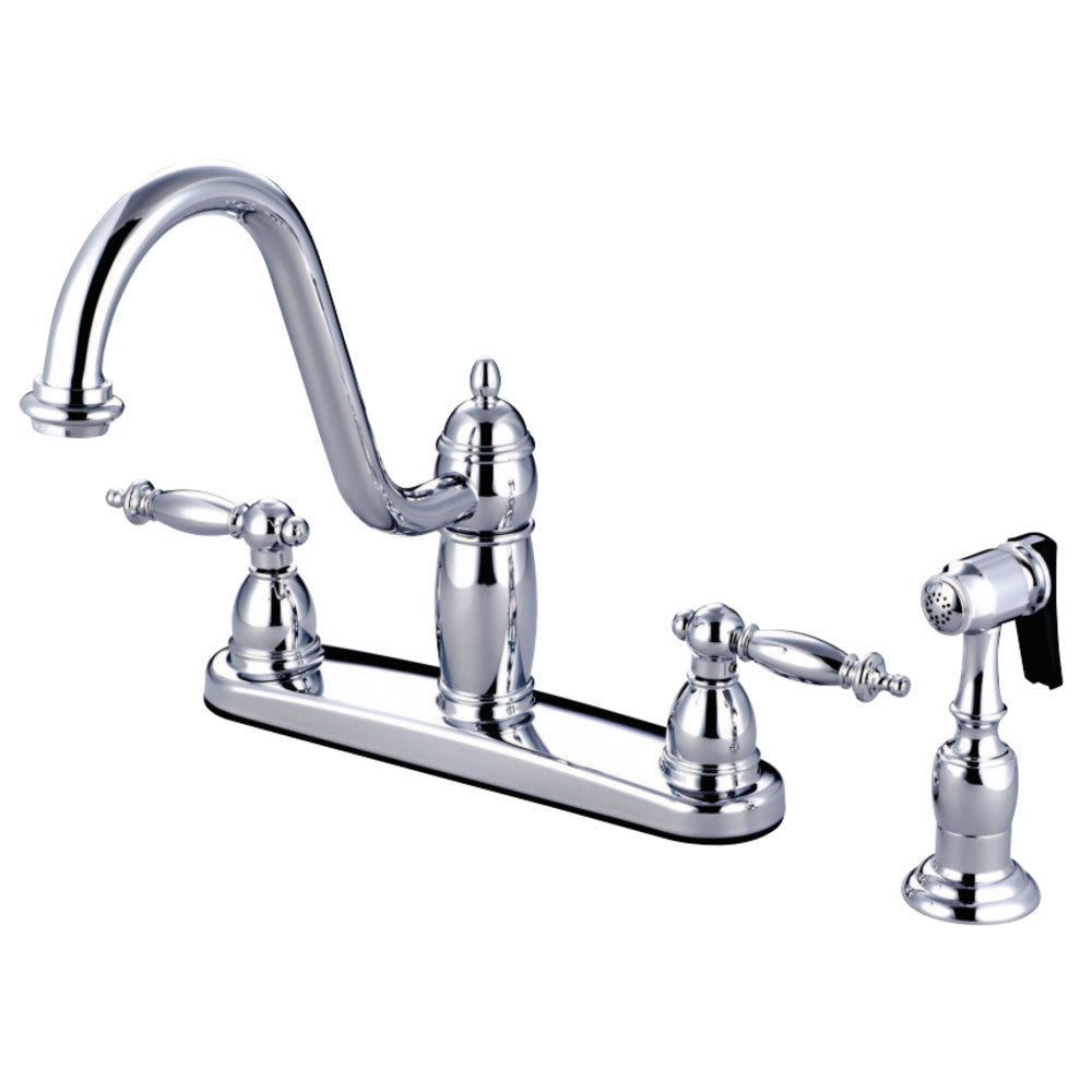 Kingston Brass KB7111TLBS Templeton Centerset Kitchen Faucet
