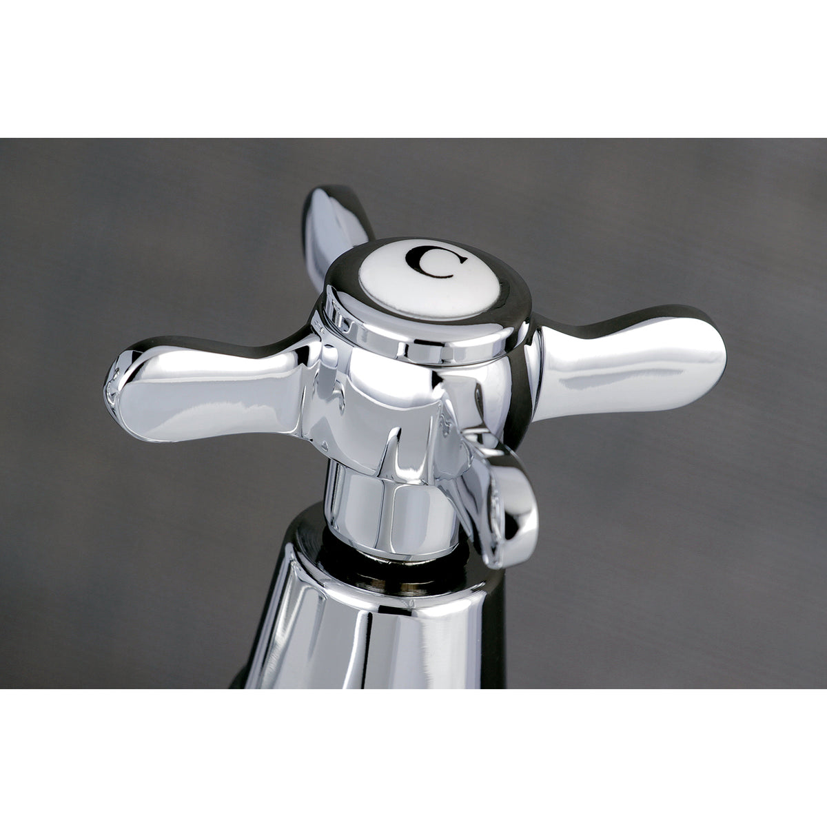 Kingston Brass KS1105BEX Basin Tap Faucet with Cross Handle