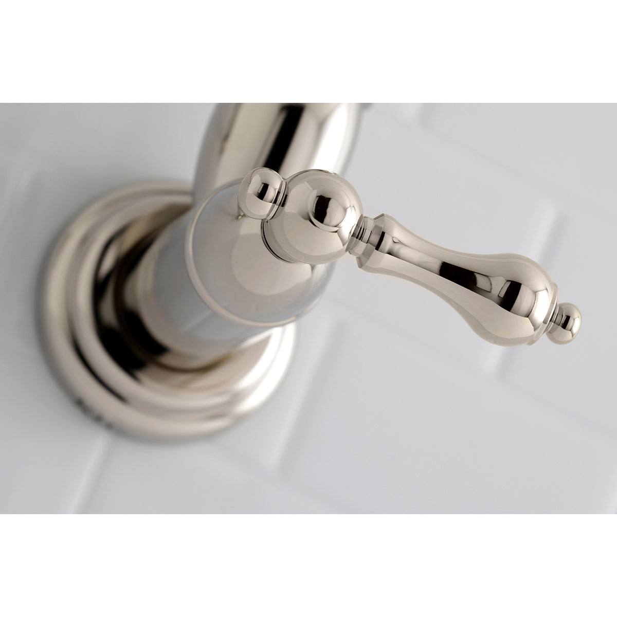 Kingston Brass KS3101AL Restoration Wall Mount Pot Filler Kitchen Faucet