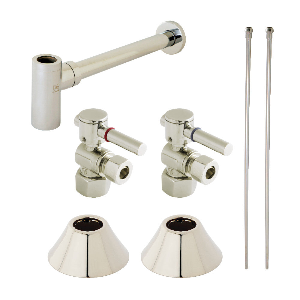 Kingston Brass Modern Plumbing Sink Trim Kit with Bottle Trap