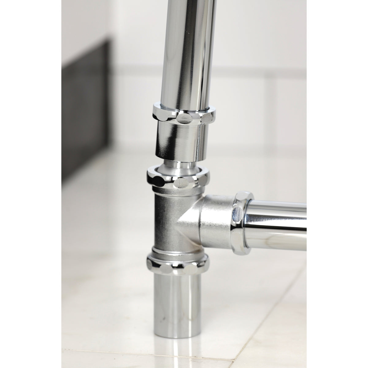 Kingston Brass Tub Double Pivoting Waste &amp; Overflow, 21 Gauge