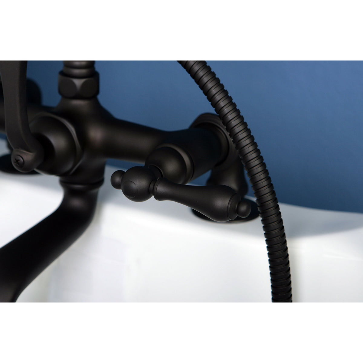 Vintage 7-Inch Deck Mount Tub Faucet