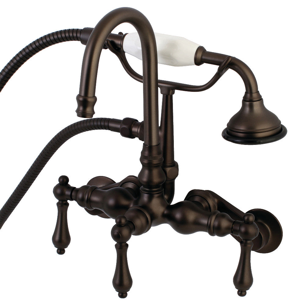 Aqua Vintage Wall Mount Clawfoot Tub Faucets