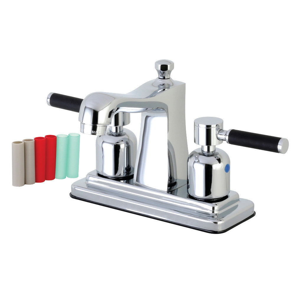 Kingston Brass FB4645DKL 4 in. Centerset Bathroom Faucet