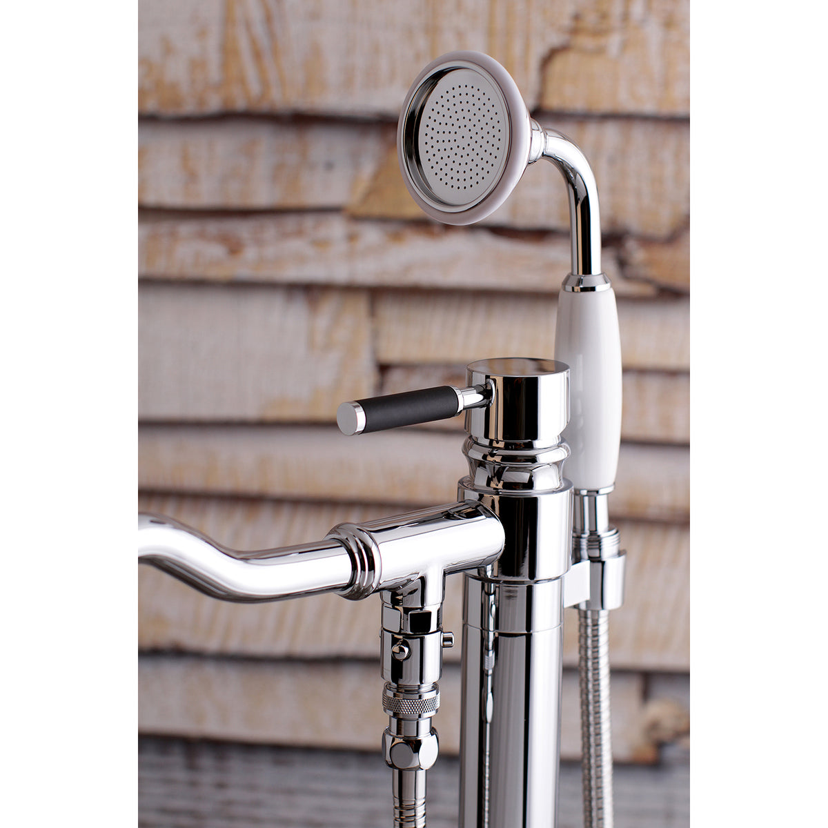 Kaiser Freestanding Tub Faucet with Hand Shower