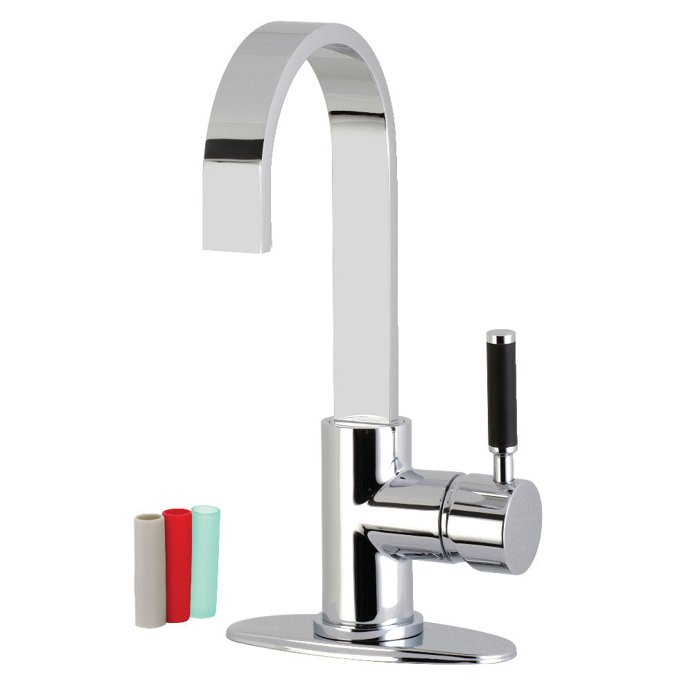 Kingston Brass LS8618DKL Kaiser One-Handle 1-Hole Deck Mounted Bar Faucet