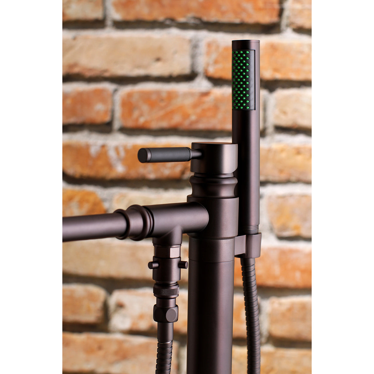 Kaiser Freestanding Tub Faucet with Hand Shower