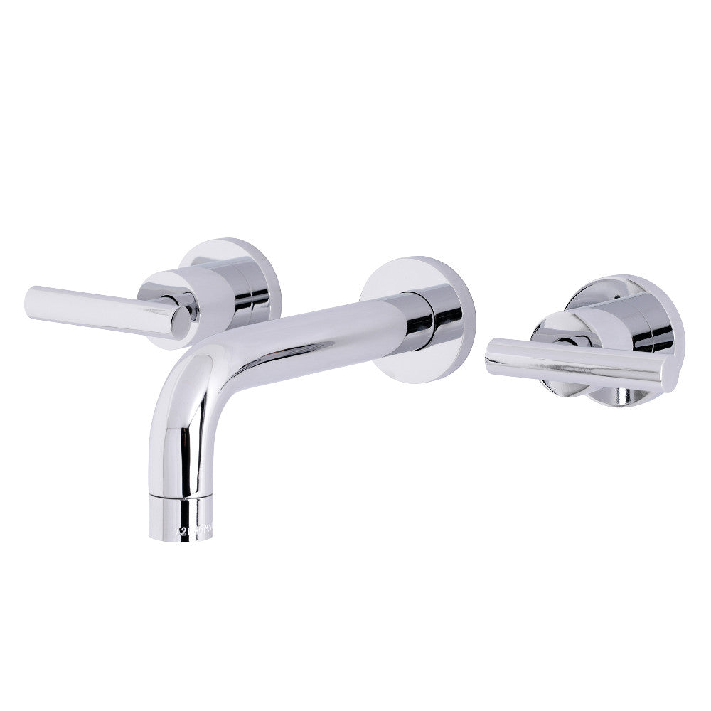 Kingston Brass KS8126CML Manhattan 2-Handle 8 in. Wall Mount Bathroom Faucet