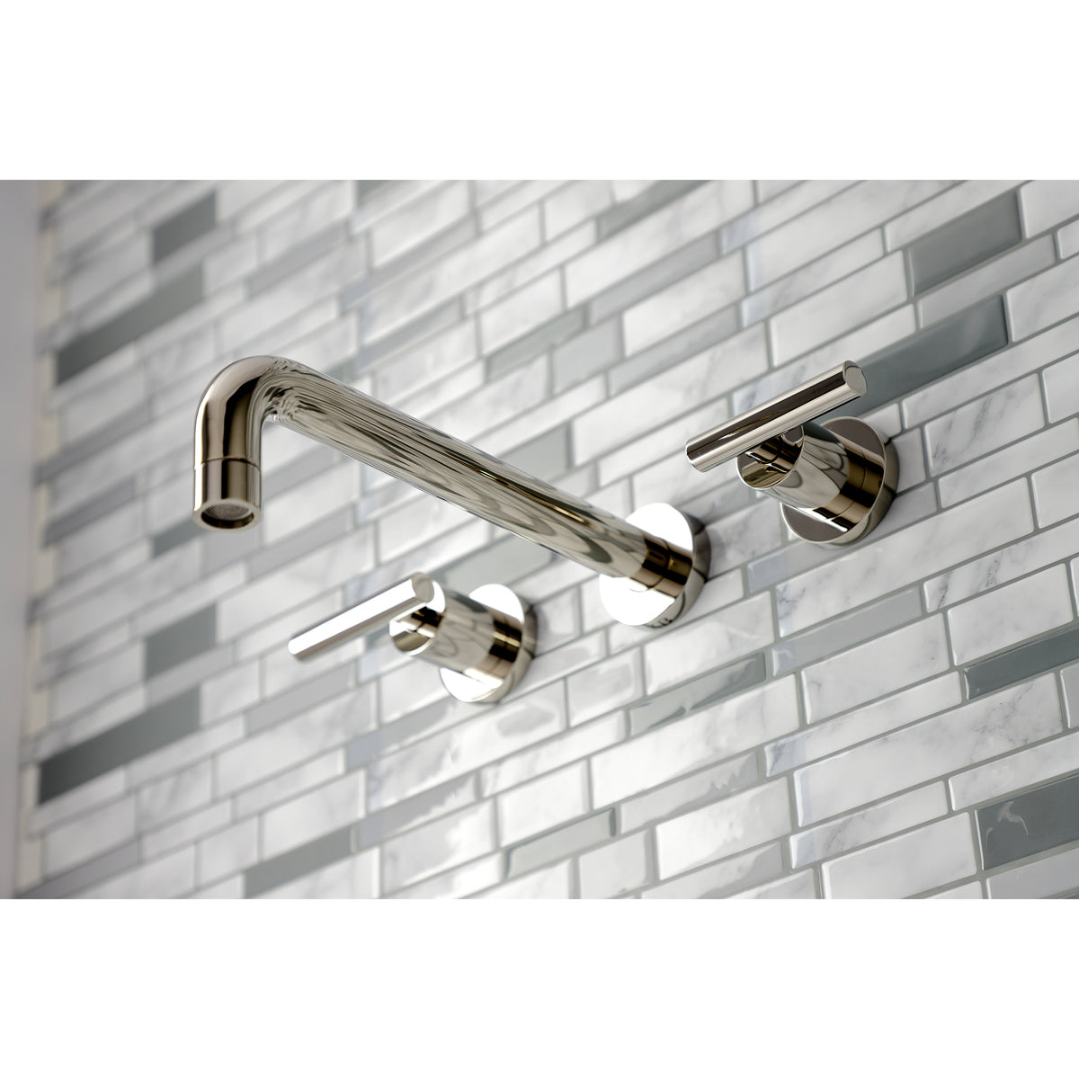 Manhattan Two-Handle Wall Mount Tub Faucet