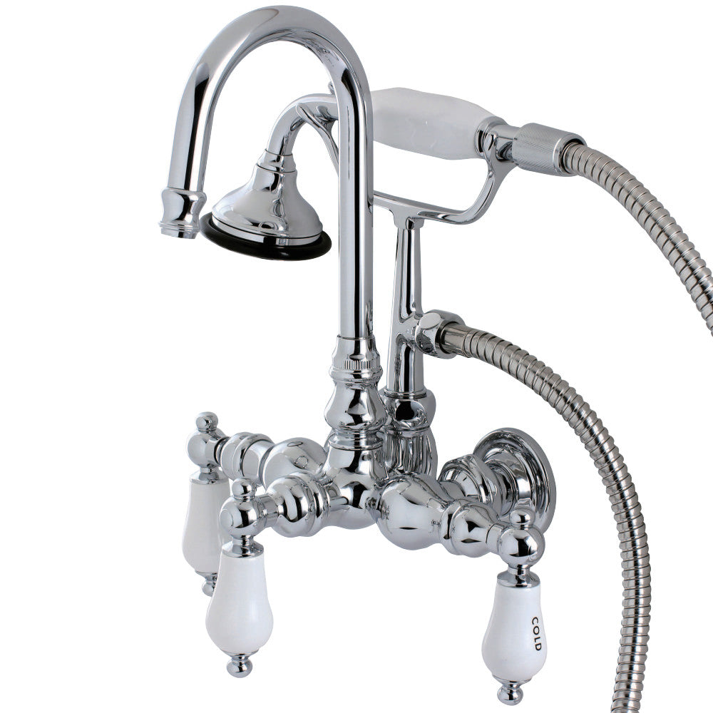 Aqua Vintage Wall Mount Clawfoot Tub Faucet