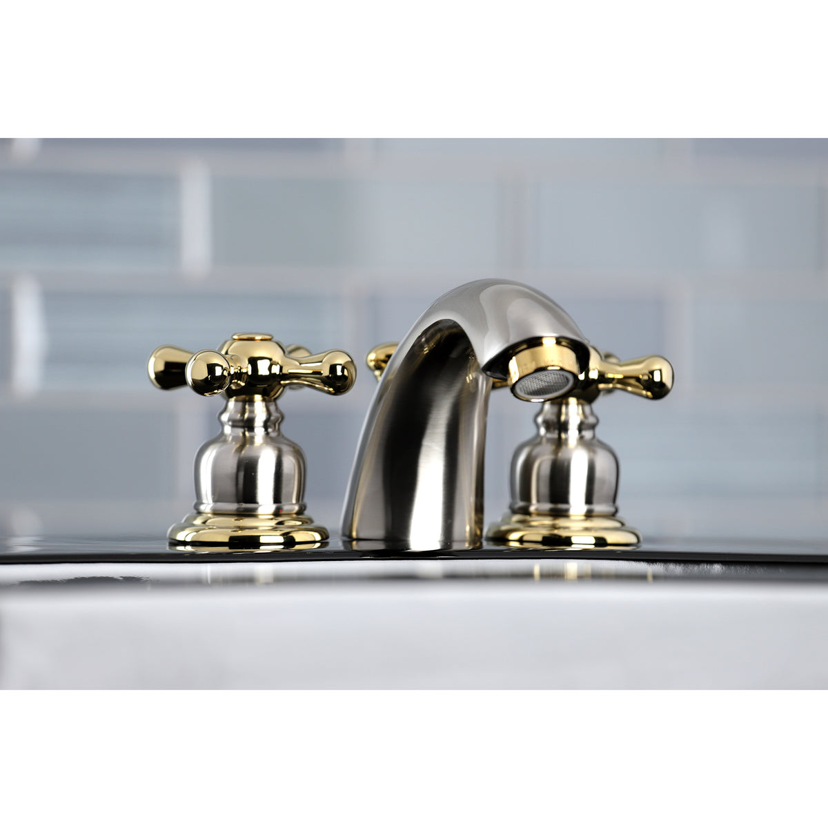 Kingston Brass KB946AX Victorian Mini-Widespread Bathroom Faucet