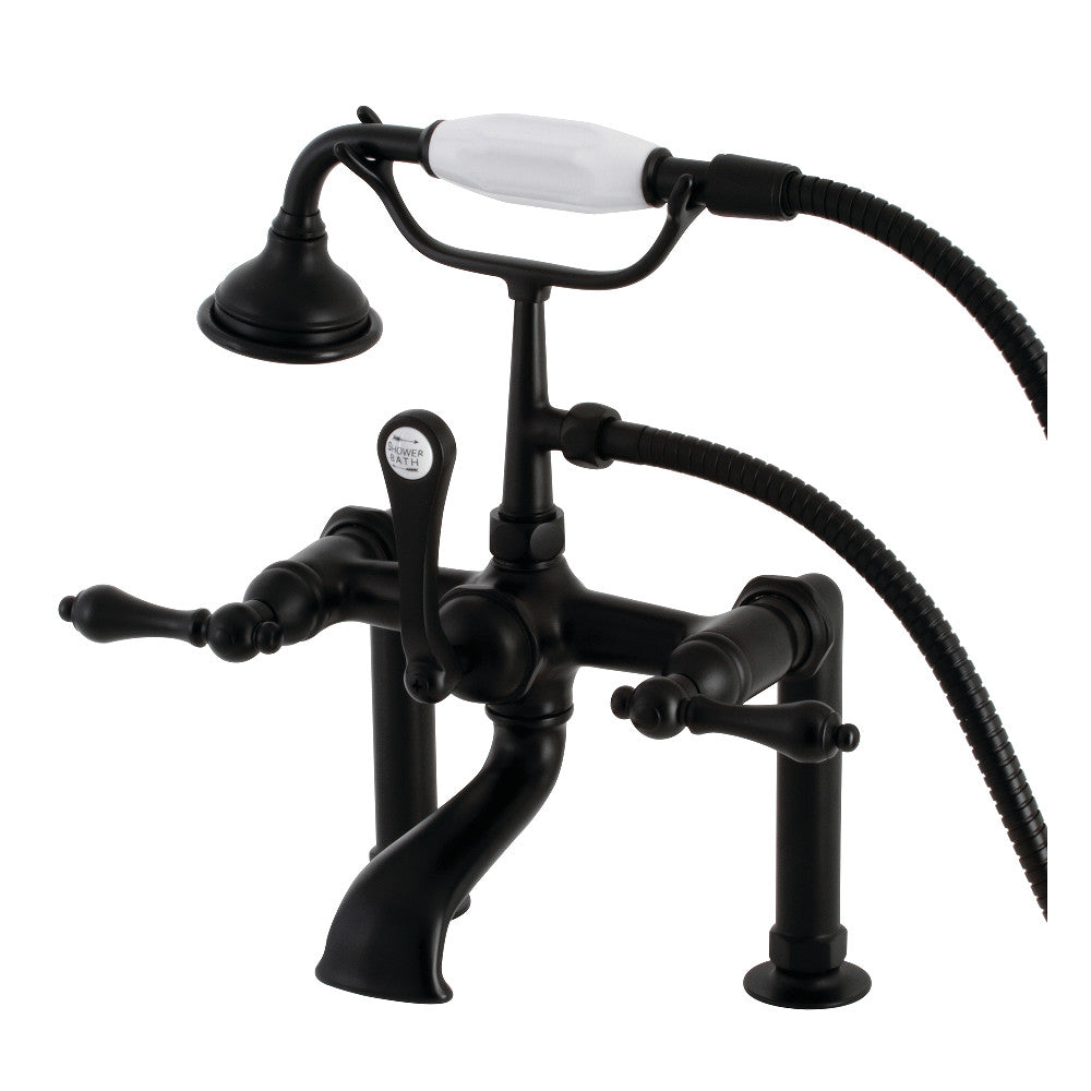 Aqua Vintage Deck Mount Clawfoot Tub Faucet