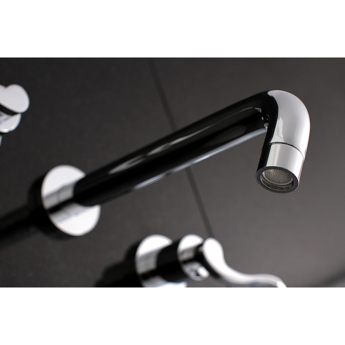 NuWave Two-Handle Wall Mount Tub Faucet