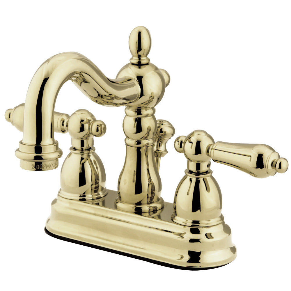 Kingston Brass KB1605AL Heritage 4 in. Centerset Bathroom Faucet