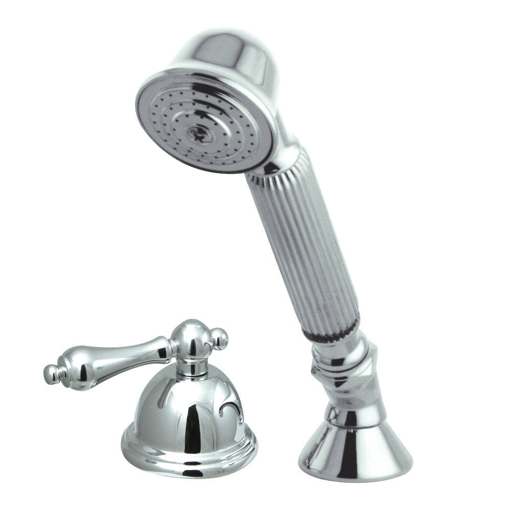 Kingston Brass Deck Mount Hand Shower with Diverter for Roman Tub Faucet