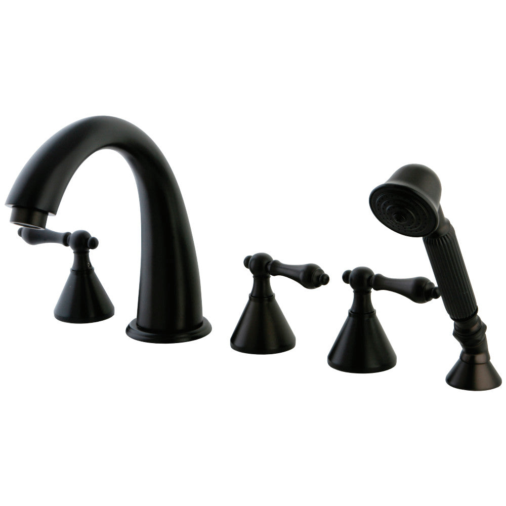 Roman Tub Faucet 5 Pieces with Hand Shower