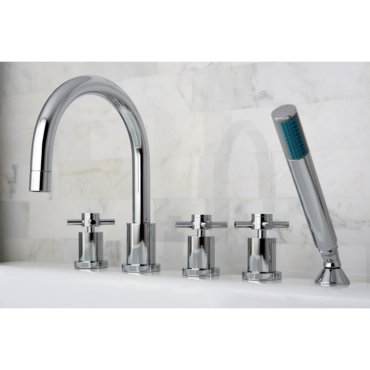 Concord 5-Piece Roman Tub Faucet