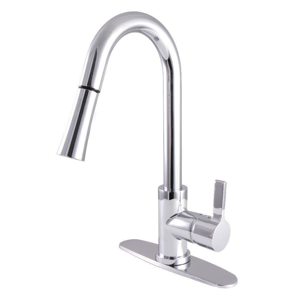 Gourmetier LS8680CTL Continental Single-Handle Pull-Down Kitchen Faucet