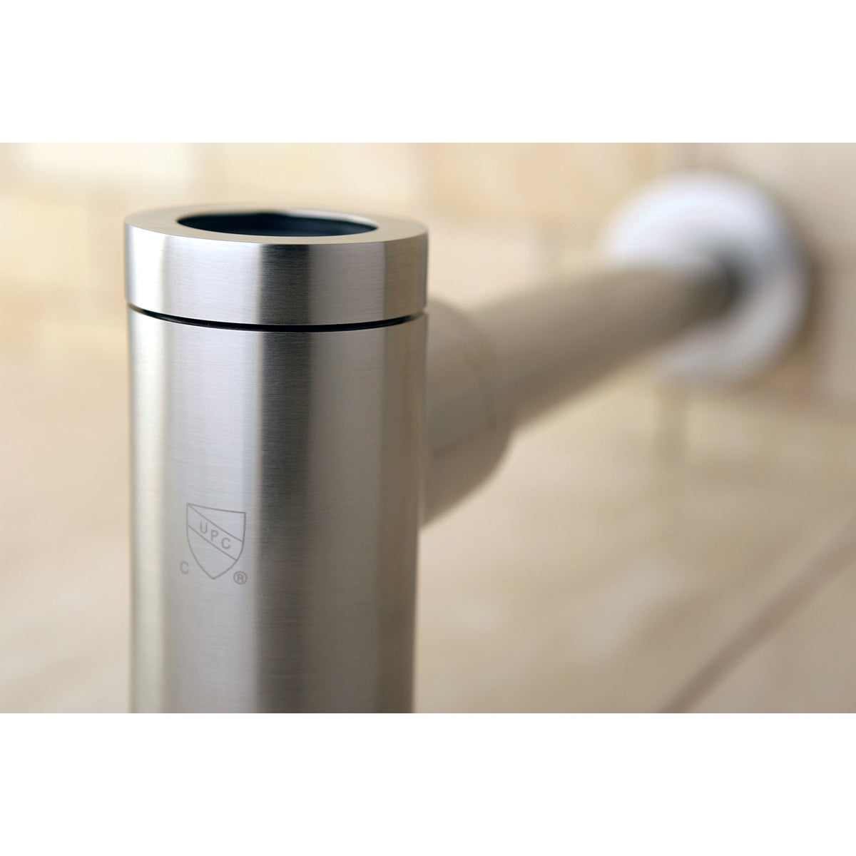 Kingston Brass Trimscape 1-1/4&quot; OD Brass Round Siphon Bottle Trap