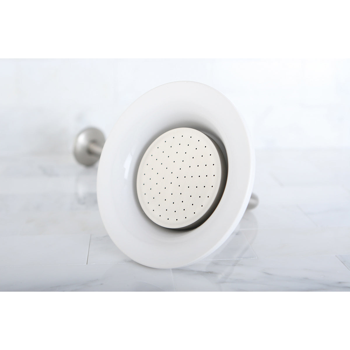 Victorian Sunflower Showerhead with 12&quot; Shower Arm Combo