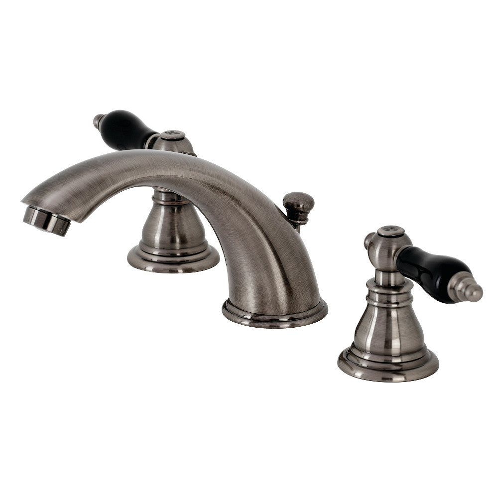 Kingston Brass KB963AKL Duchess Widespread Bathroom Faucet with Plastic Pop-Up