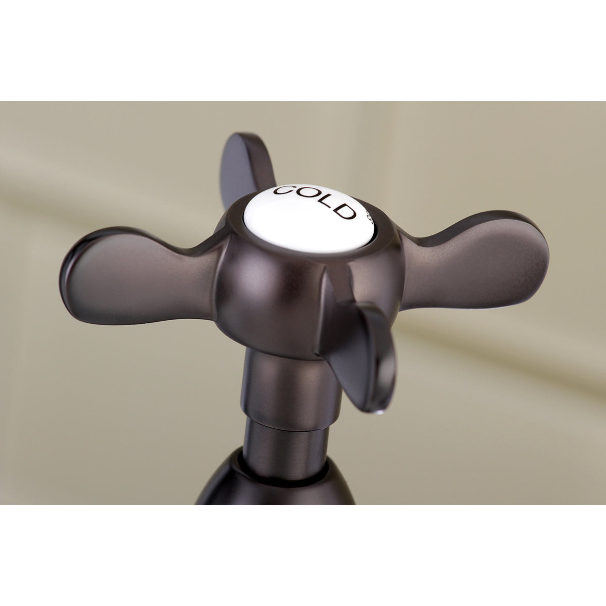 Kingston Brass KS1272BEXBS Essex Bridge Kitchen Faucet with Brass Sprayer