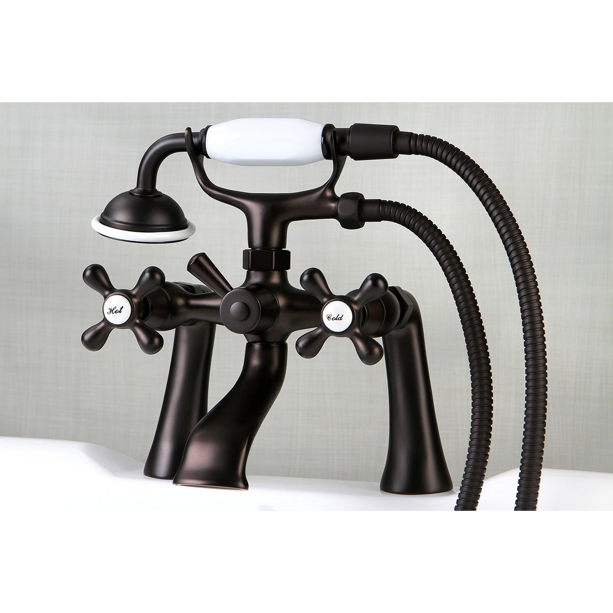 Kingston Clawfoot Tub Faucet with Hand Shower