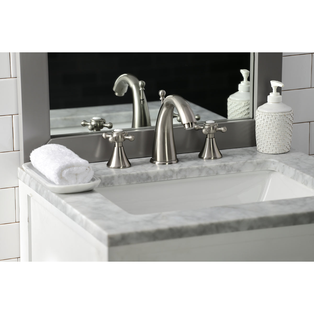 Kingston Brass KS2971BX 8 in. Widespread Bathroom Faucet