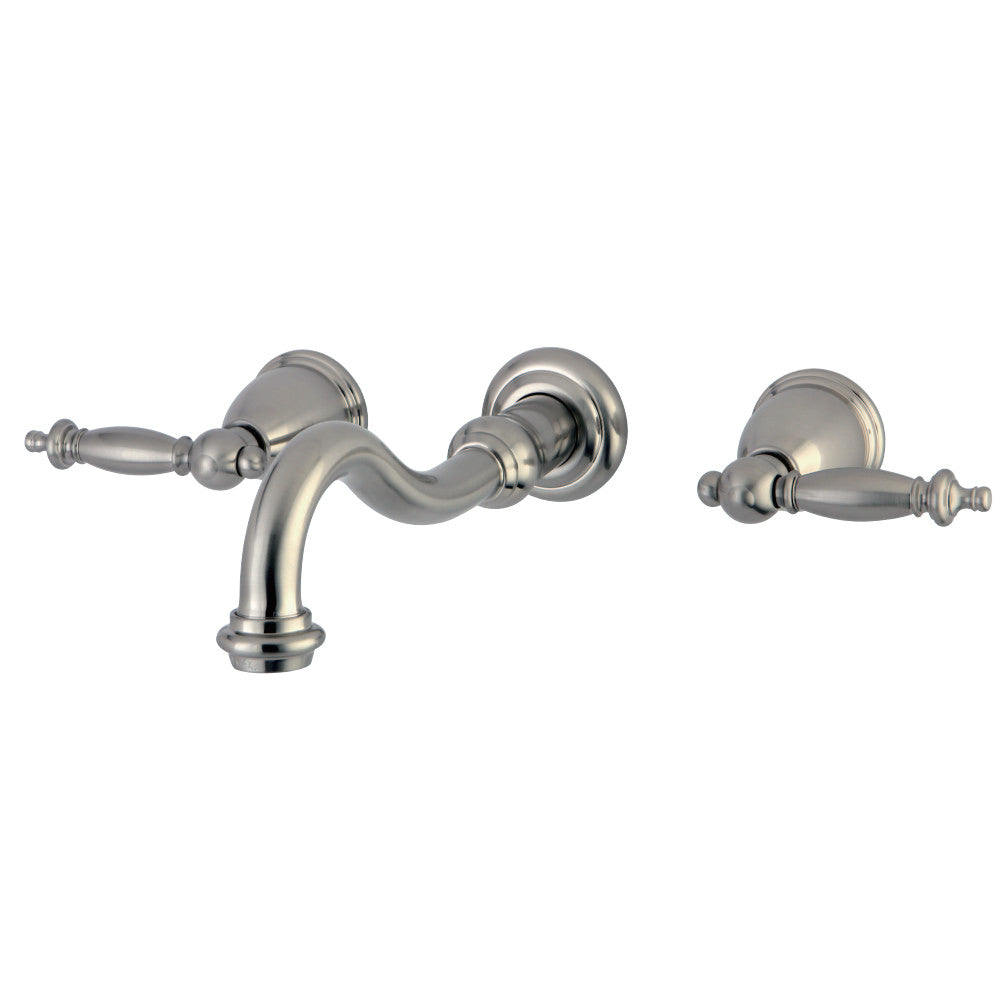 Kingston Brass KS3122TL Templeton Wall Mount Bathroom Faucet