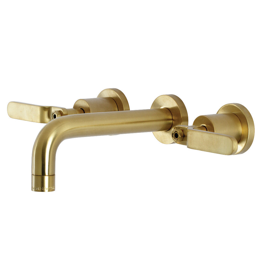 Kingston Brass KS8122KL Whitaker Two-Handle Wall Mount Bathroom Faucet