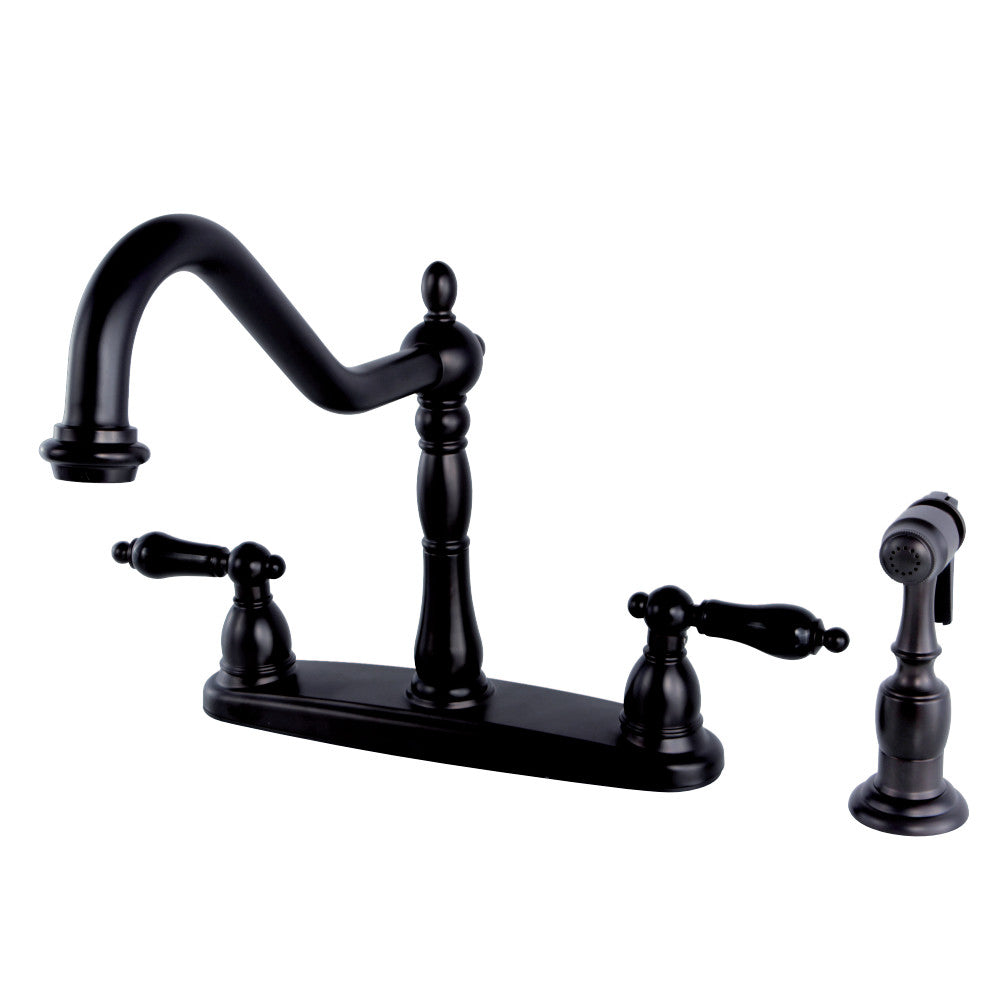 Kingston Brass KB1752PKLBS Duchess Centerset Kitchen Faucet