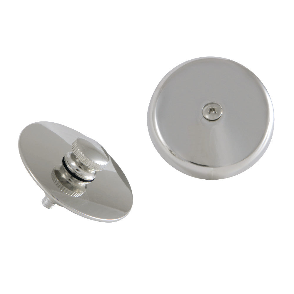 Kingston Brass Tub Drain Stopper with Overflow Plate Replacement Trim Kit