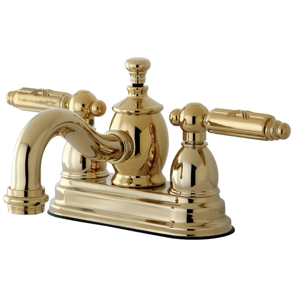 Kingston Brass KS7108GL 4 in. Centerset Bathroom Faucet