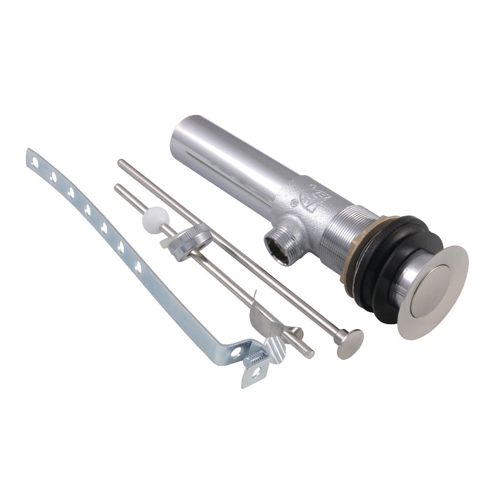 Kingston Brass Brass Pop-Up Drain with Overflow Hole, 22 Gauge