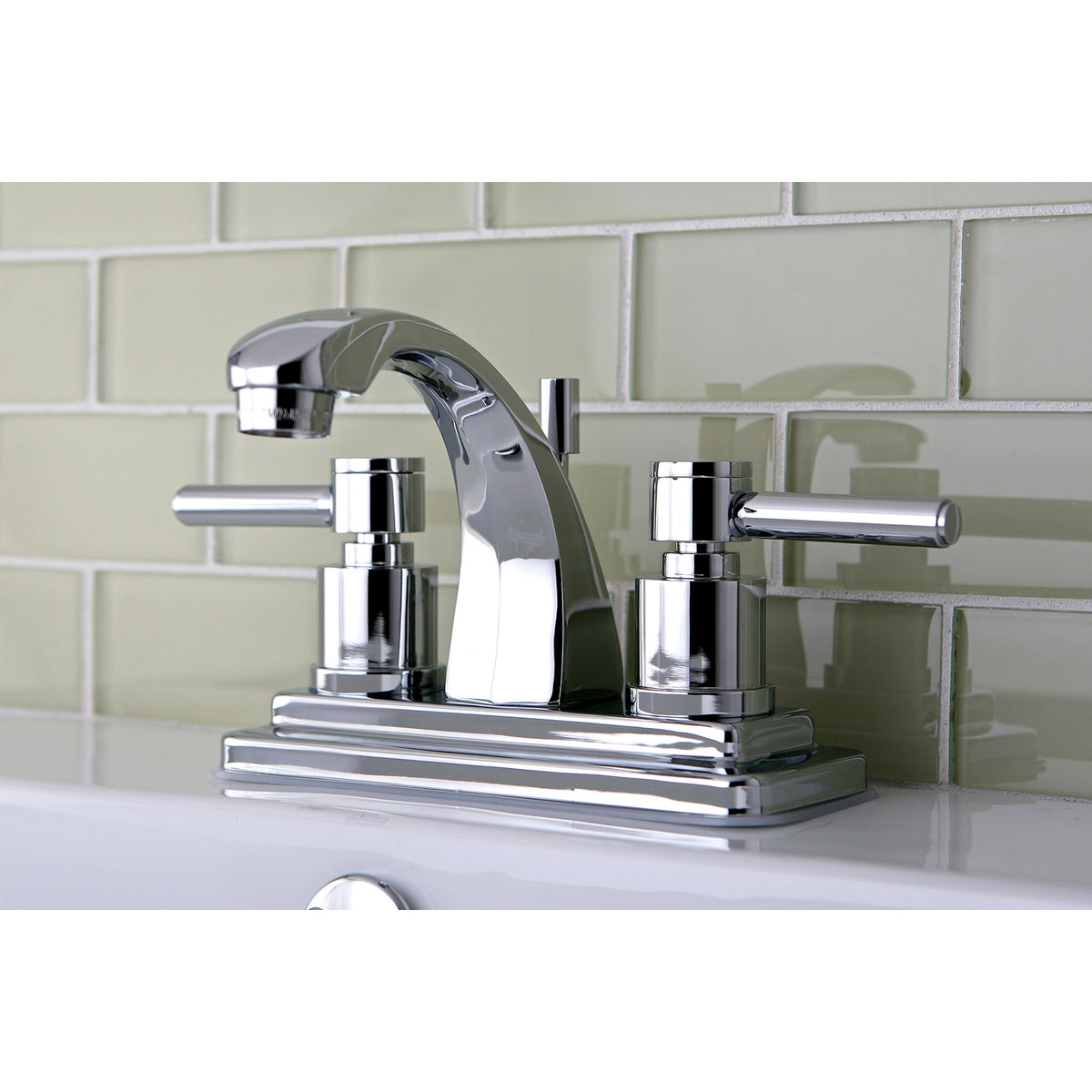 Kingston Brass KS4645DL 4 in. Centerset Bathroom Faucet