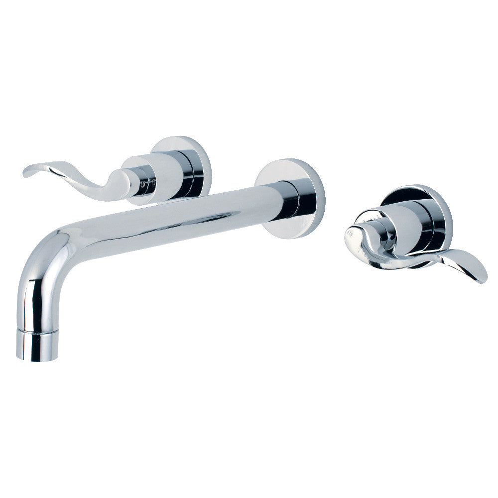NuWave Two-Handle Wall Mount Tub Faucet