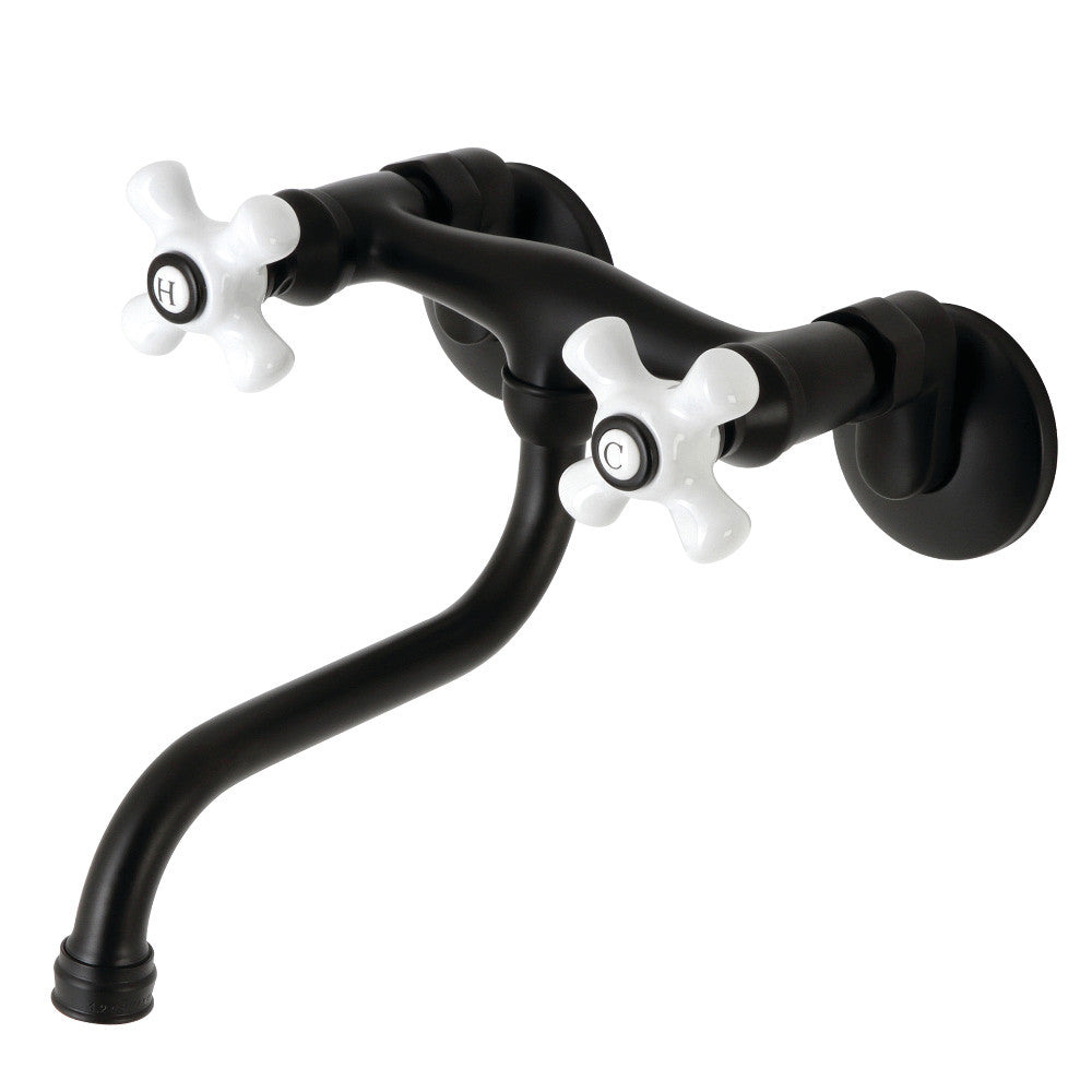 Kingston Brass KS616C Wall Mount Bathroom Faucet