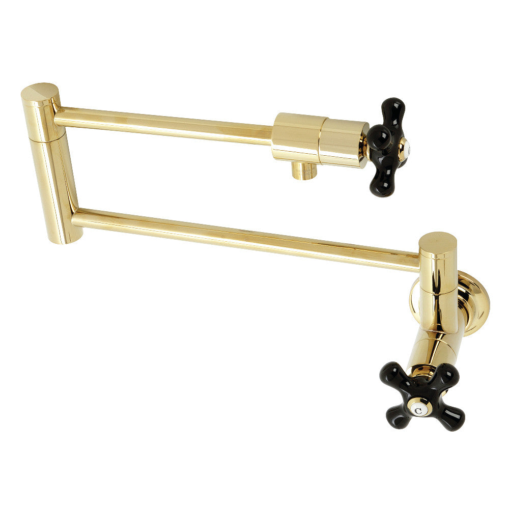 Kingston Brass KS4101PKX Duchess Wall Mount Pot Filler