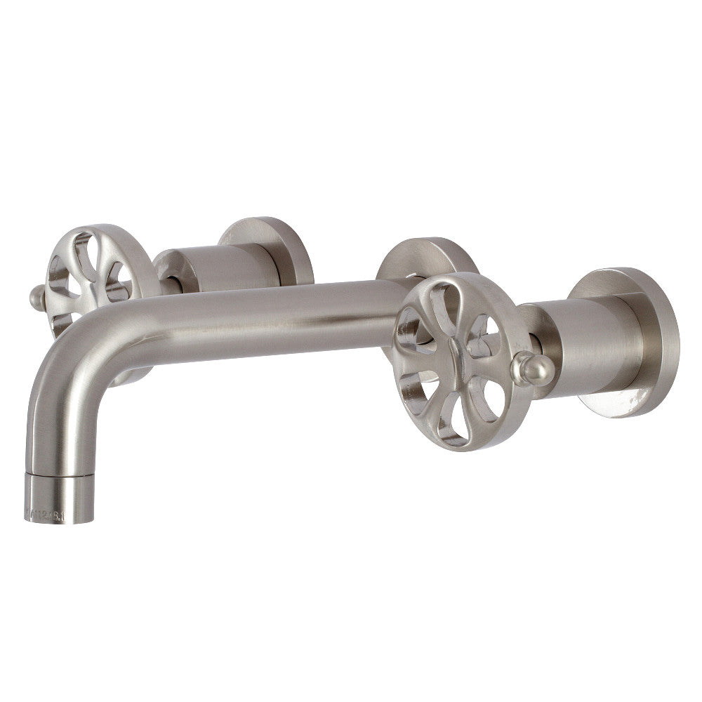 Kingston Brass KS8120RX Belknap Two-Handle Wall Mount Bathroom Faucet