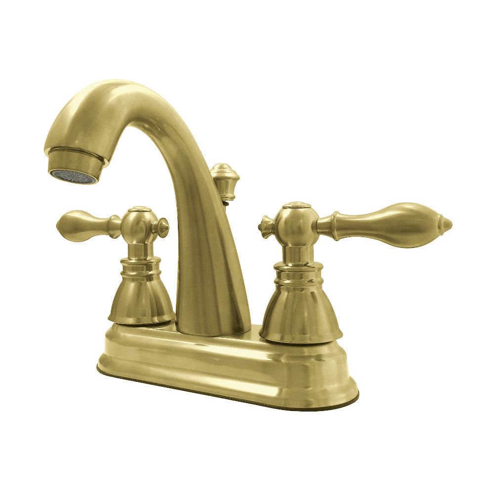 Fauceture FSY561ACLAC American Classic 4 in. Centerset Bathroom Faucet with Plastic Pop-Up