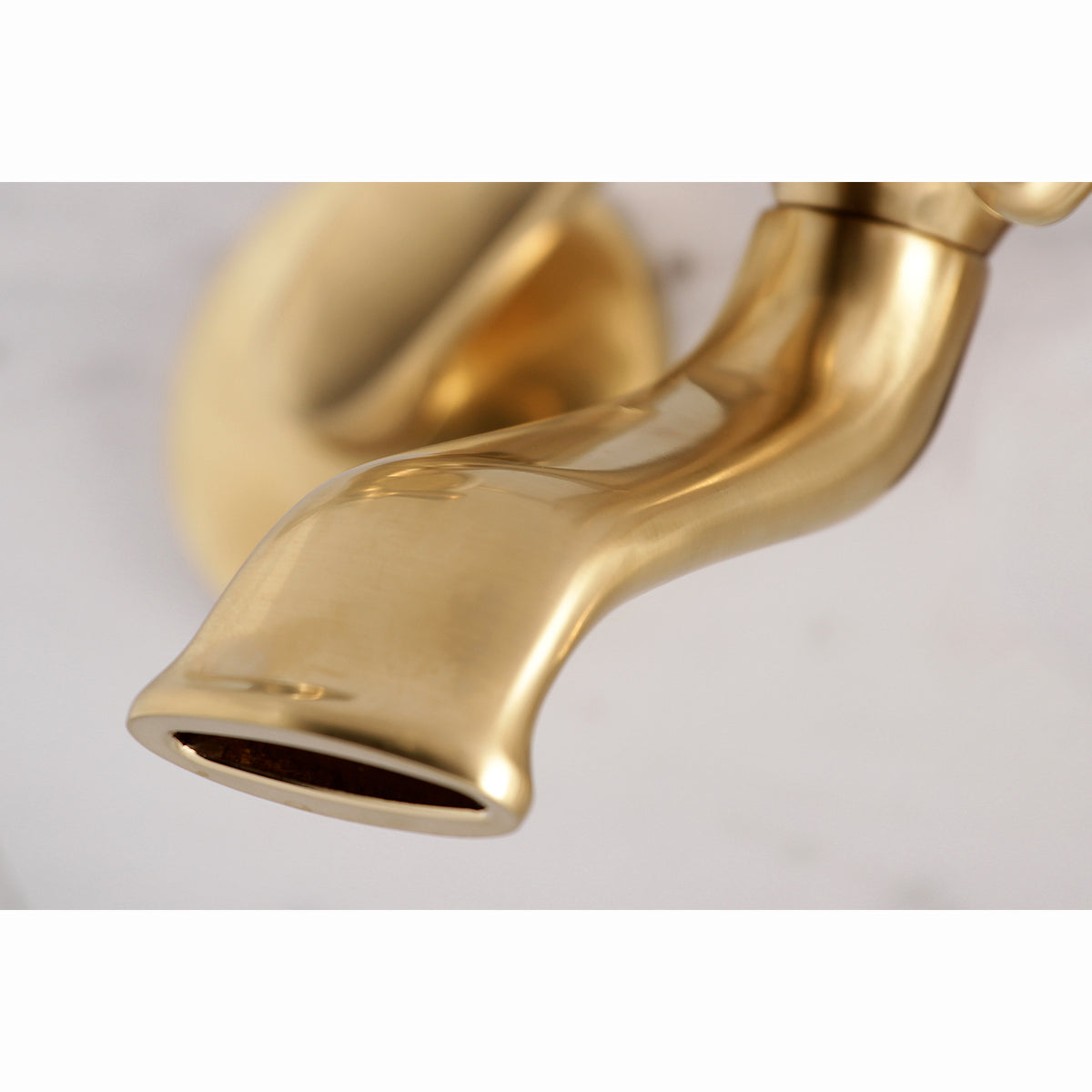 Kingston Tub Wall Mount Clawfoot Tub Faucet with Hand Shower