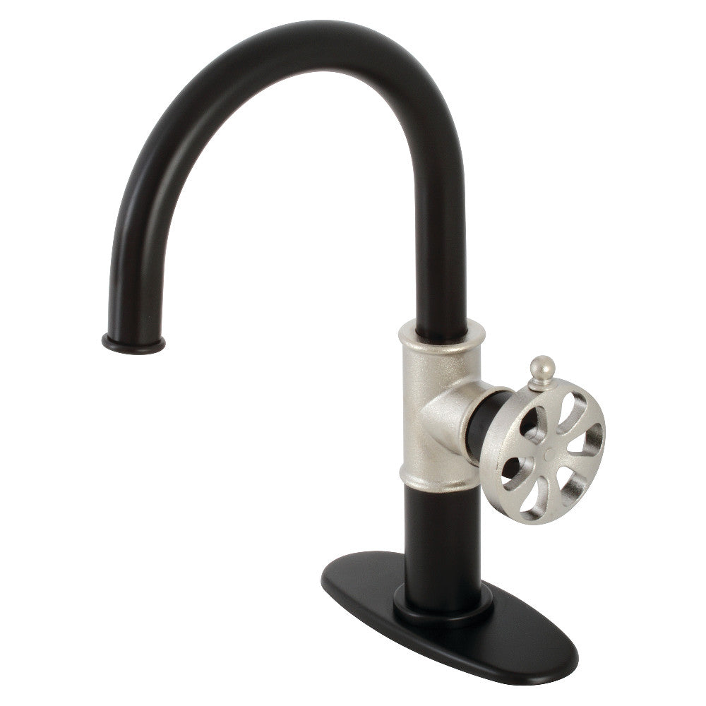 Kingston Brass KSD2230RX Belknap Single-Handle Bathroom Faucet with Push Pop-Up