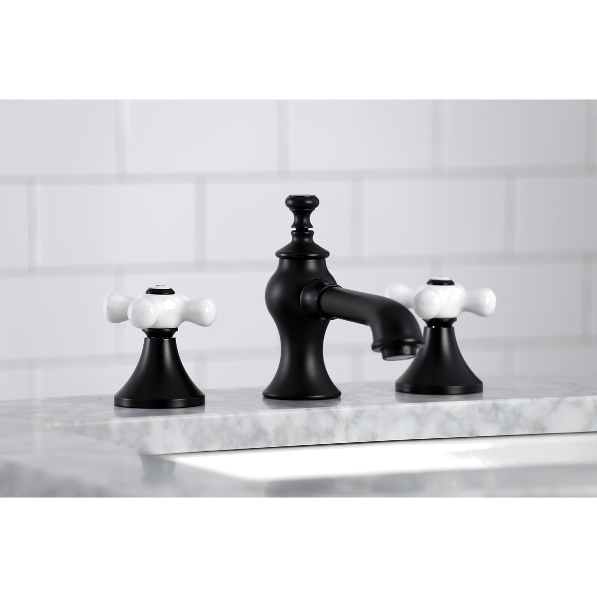 Kingston Brass KC7066PX Vintage 8 in. Widespread Bathroom Faucet
