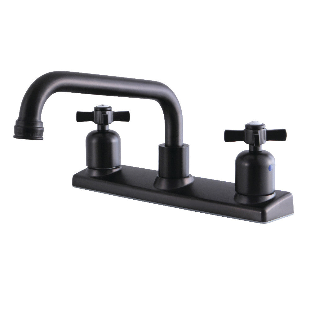 Kingston Brass FB2138ZX Millennium 8-Inch Centerset Kitchen Faucet