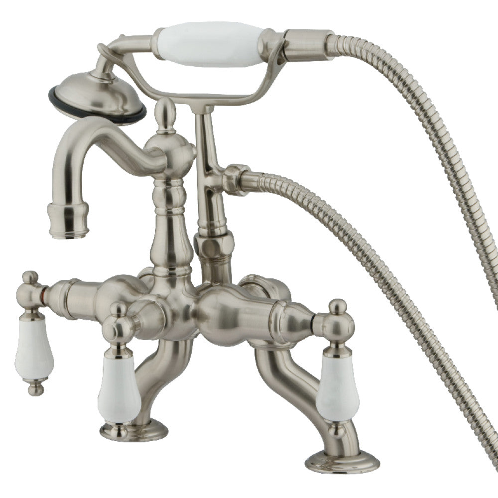 Vintage Clawfoot Tub Faucet with Hand Shower