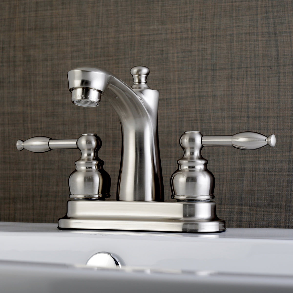 Kingston Brass FB7628KL 4 in. Centerset Bathroom Faucet