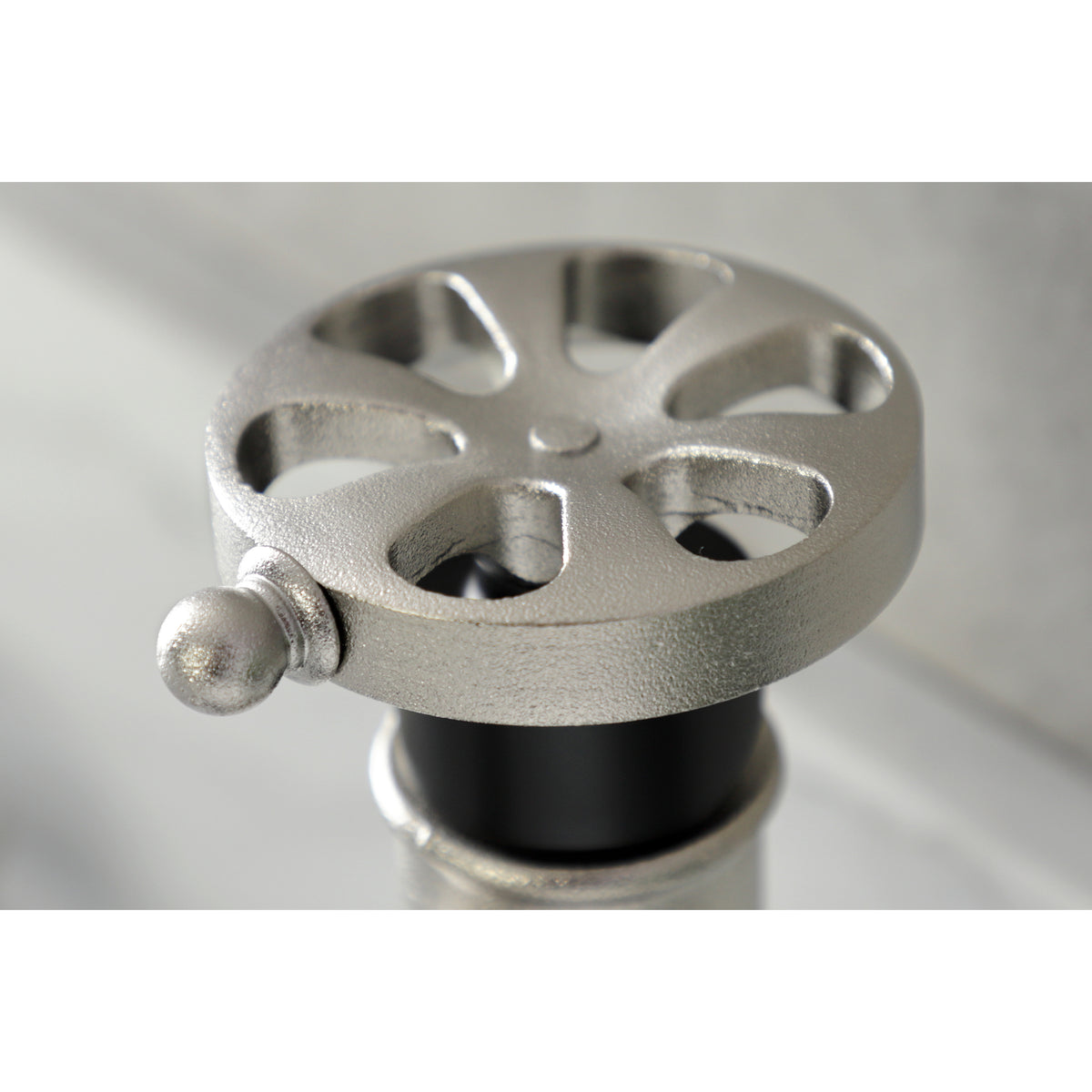 Kingston Brass KSD2824RX Belknap Single-Handle Bathroom Faucet with Push Pop-Up