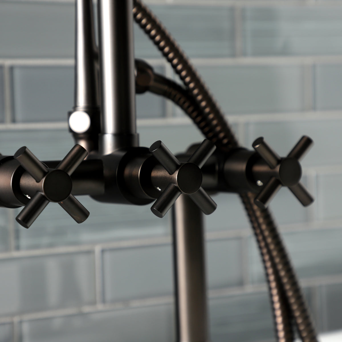 Aqua Vintage Concord Deck Mount Clawfoot Tub Faucet